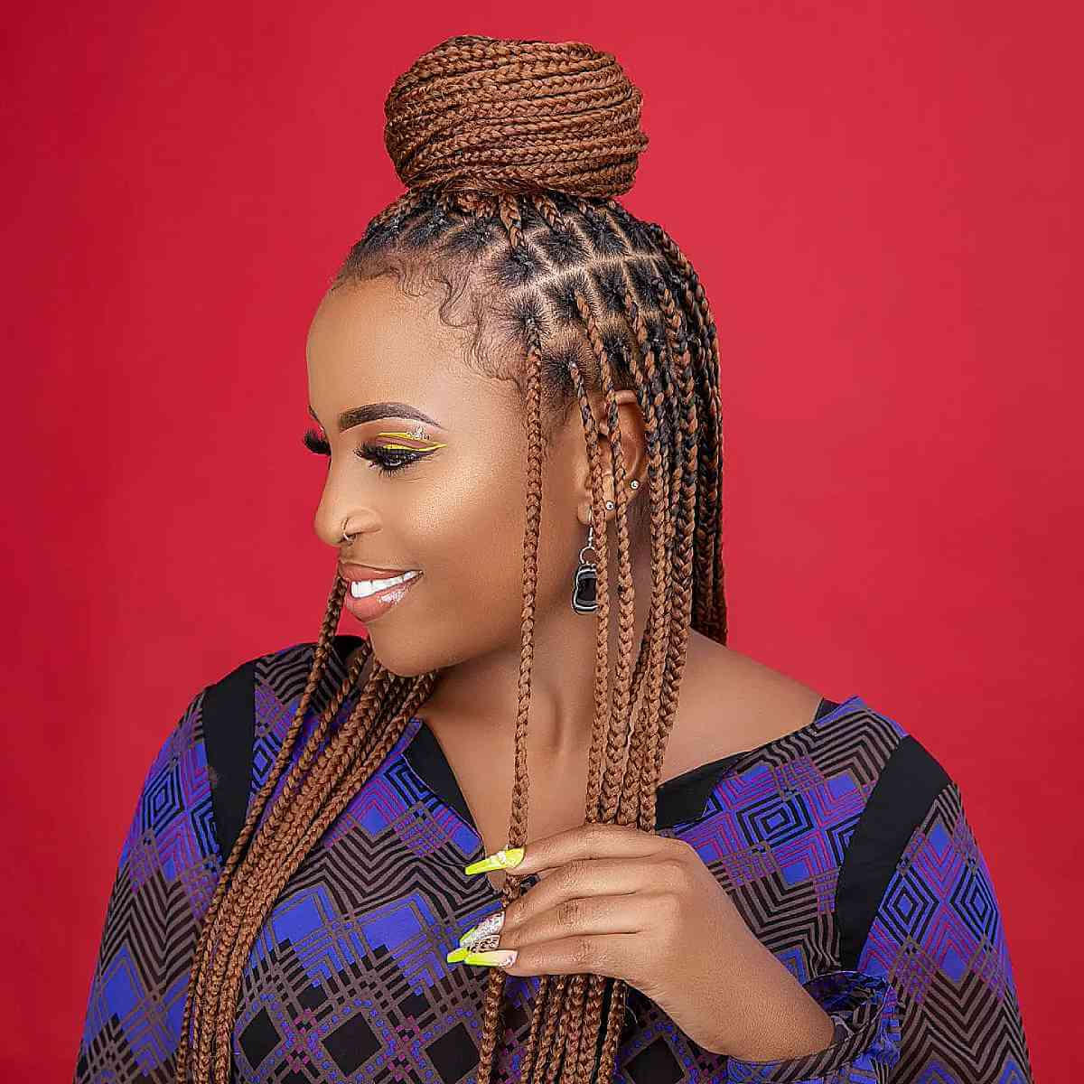 knotless box braids